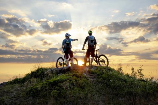 mountainbike zweitälerland schwarzwald ausblick