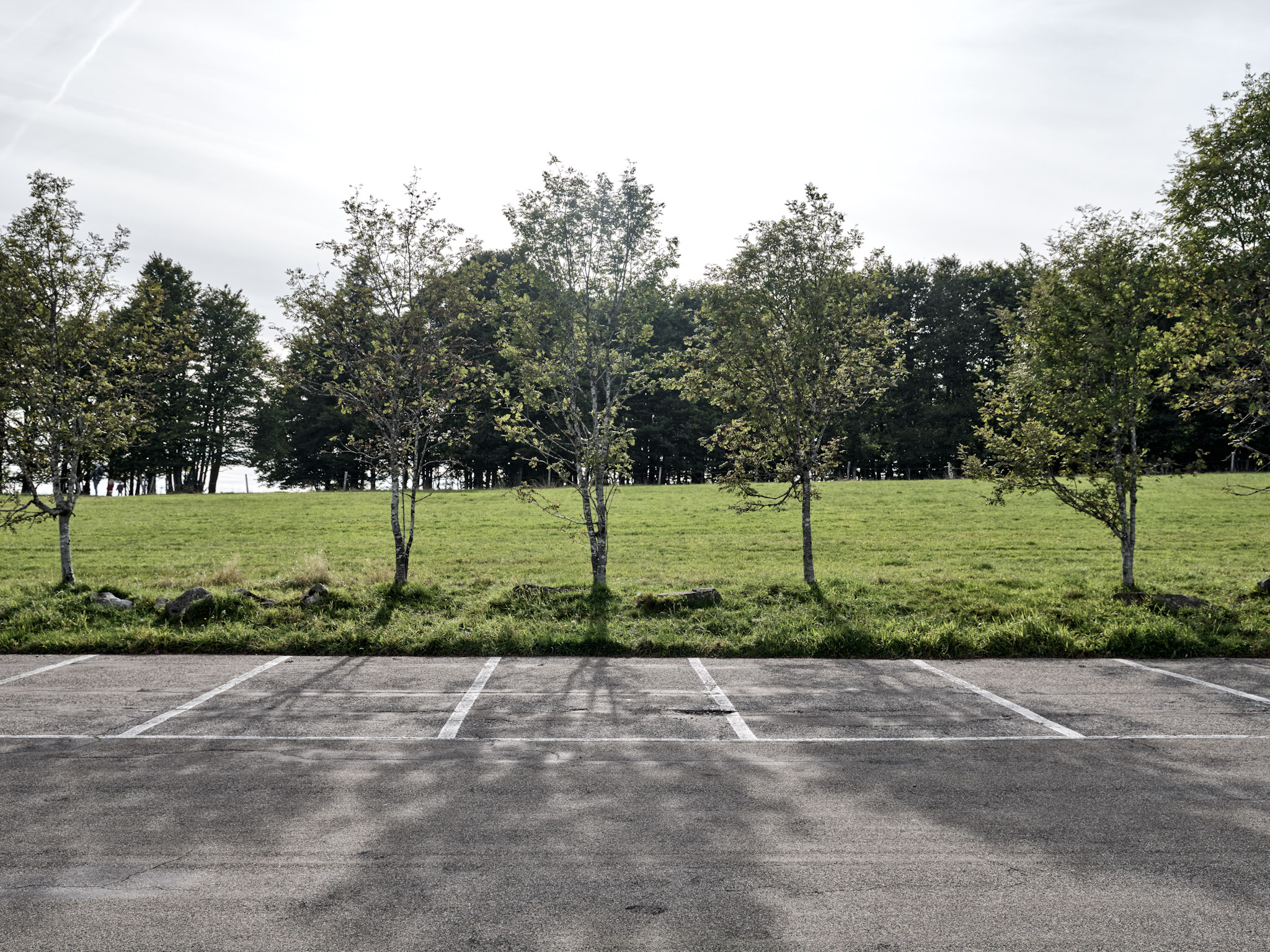 Parkplatz zur Anreise im ZweiTälerLand