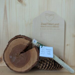 Tannen-Chili-Salz mit Speckbrettle