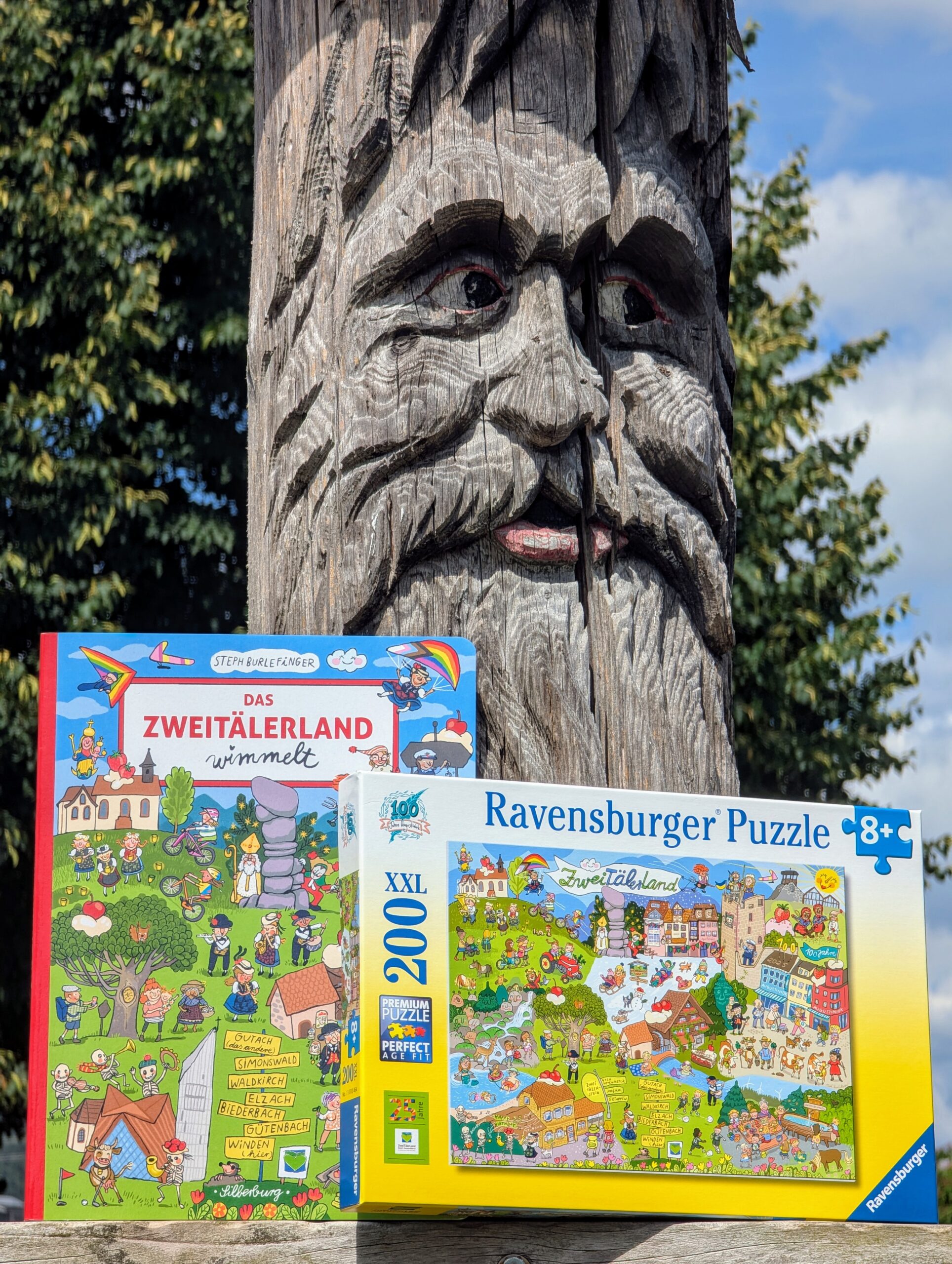 Wimmelbuch und Puzzle im Kombipaket